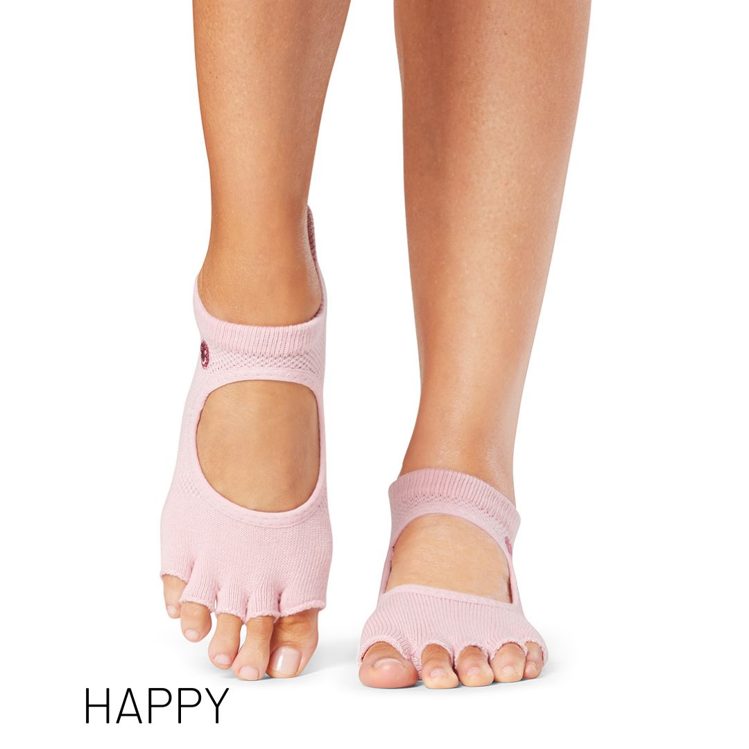 TOE SOX Half Toe Bellarina Grip Socks